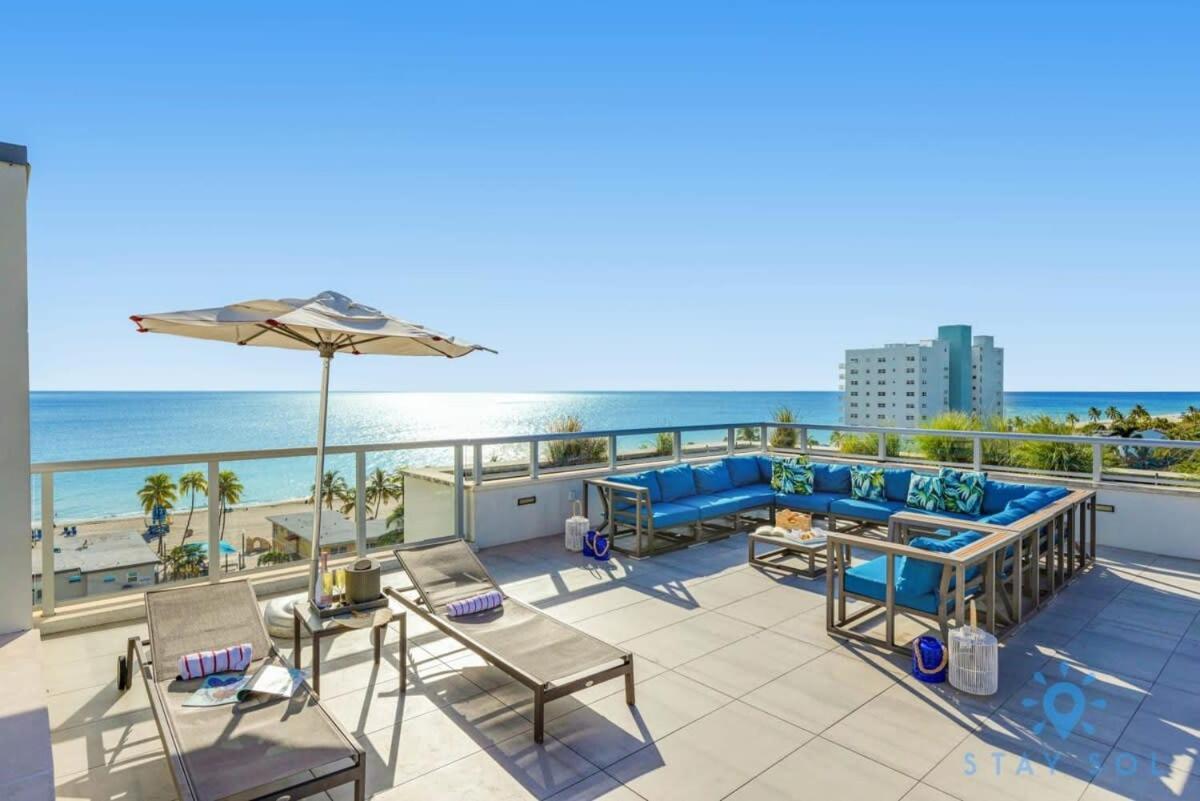 Best Stay - Rooftop Pool & Hot Tub - Hollywood Beach מראה חיצוני תמונה