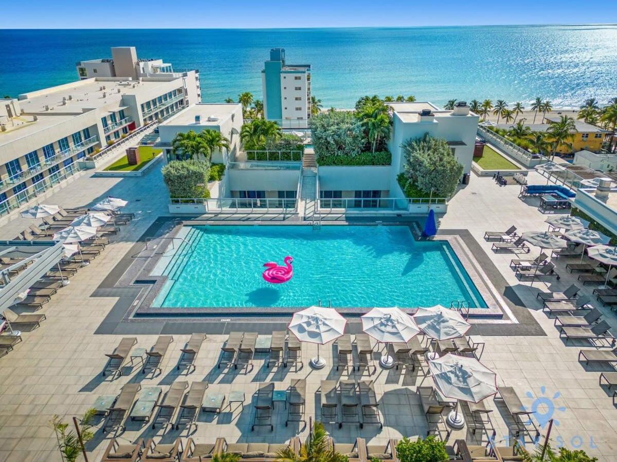 Best Stay - Rooftop Pool & Hot Tub - Hollywood Beach מראה חיצוני תמונה